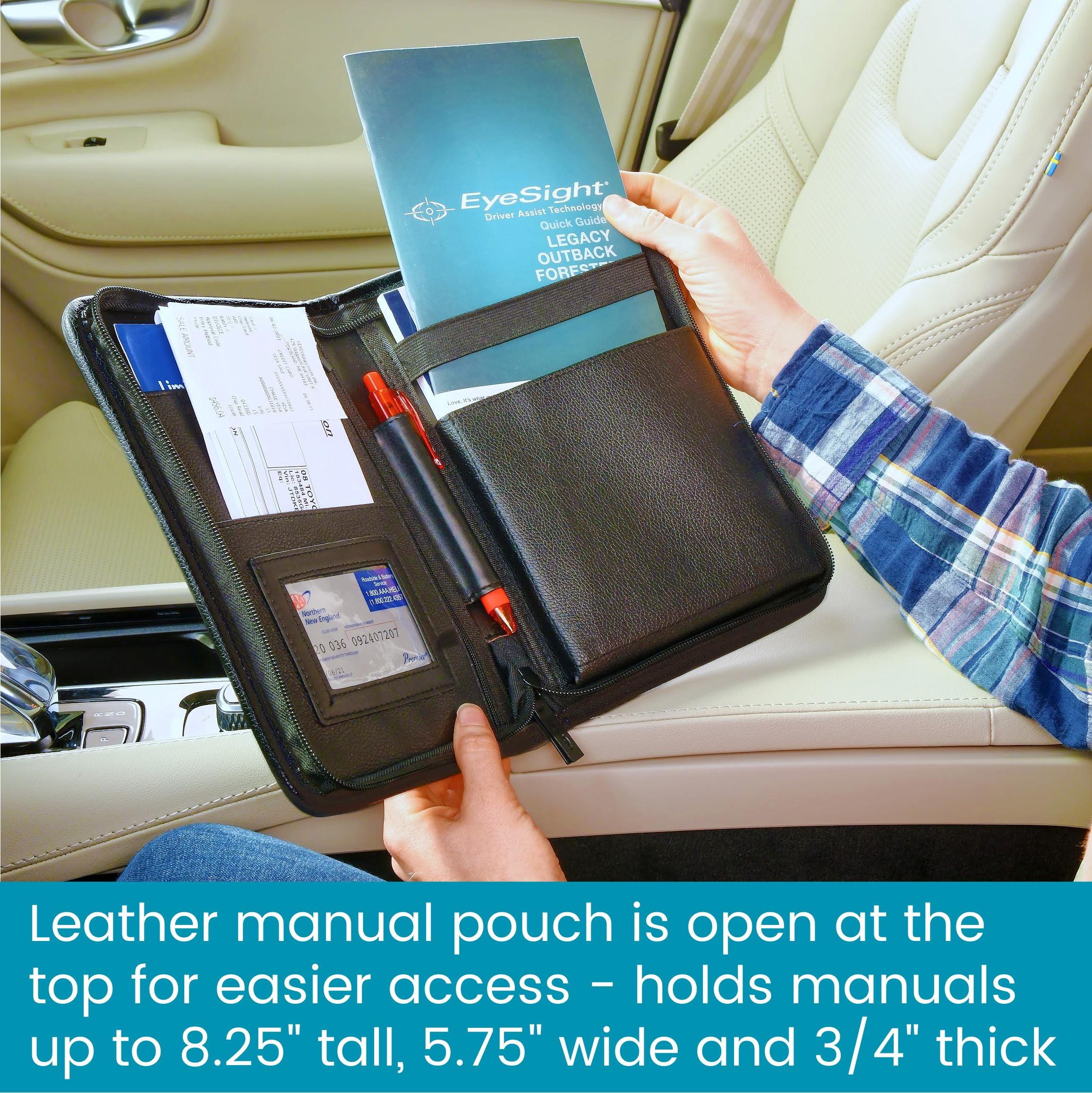 High Road manual holder deep gusset fits up to 5.75 x 8.25 inches.