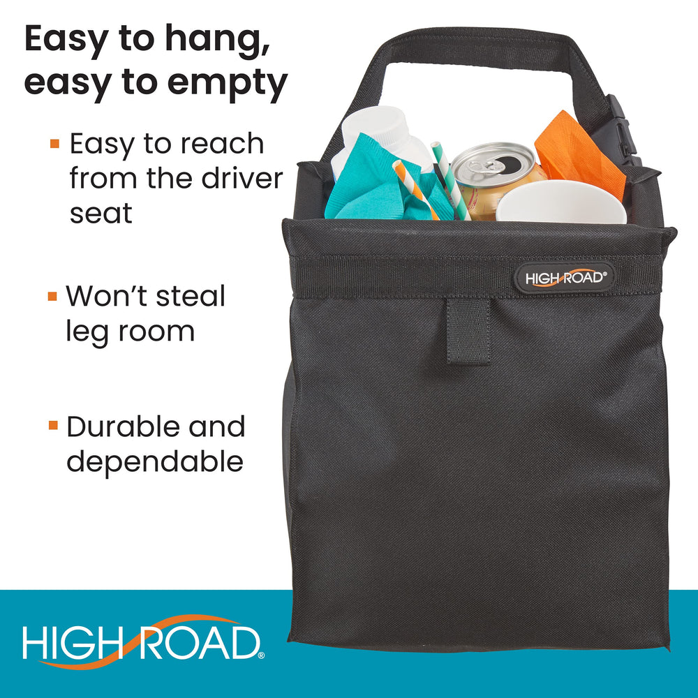 High Road TrashStash offers 3-gallon capacity for longer trips without liners.