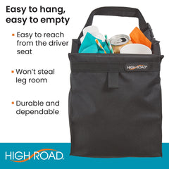 High Road TrashStash offers 3-gallon capacity for longer trips without liners.