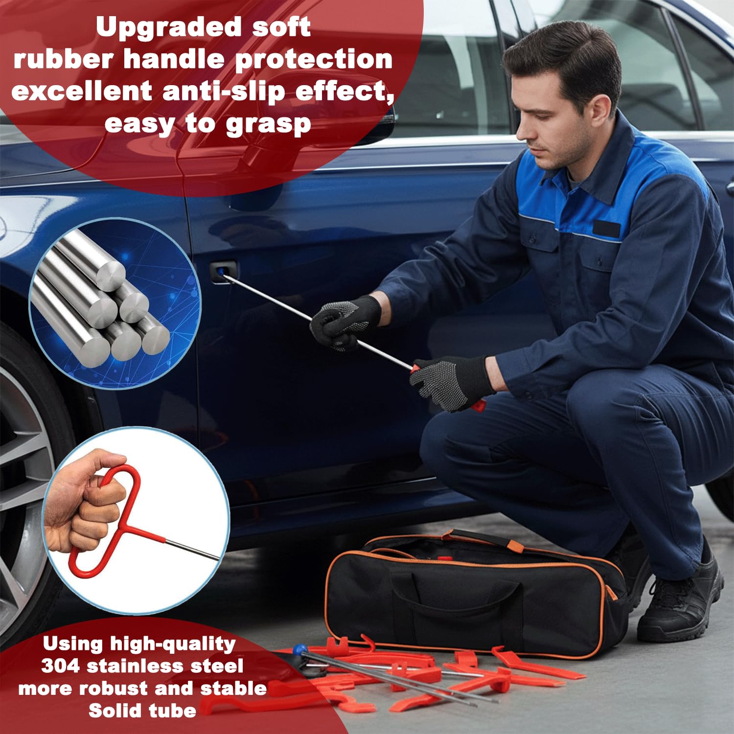 HIGH & SKY pump helps manage pressure during roadside tasks.
