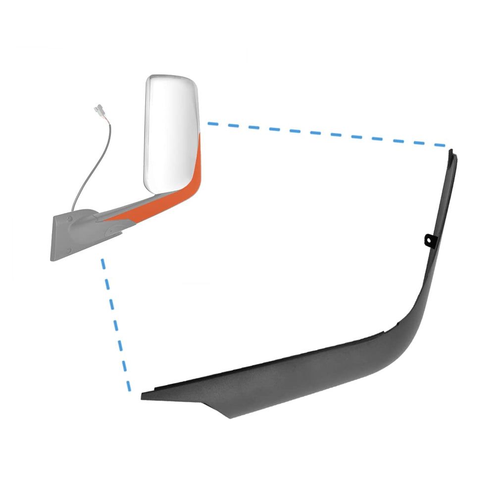 High Soar Cascadia arm shell left side protects against scratches and weather.