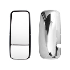 High Soar Kenworth T600 chrome door mirror, right side, improves weather visibility