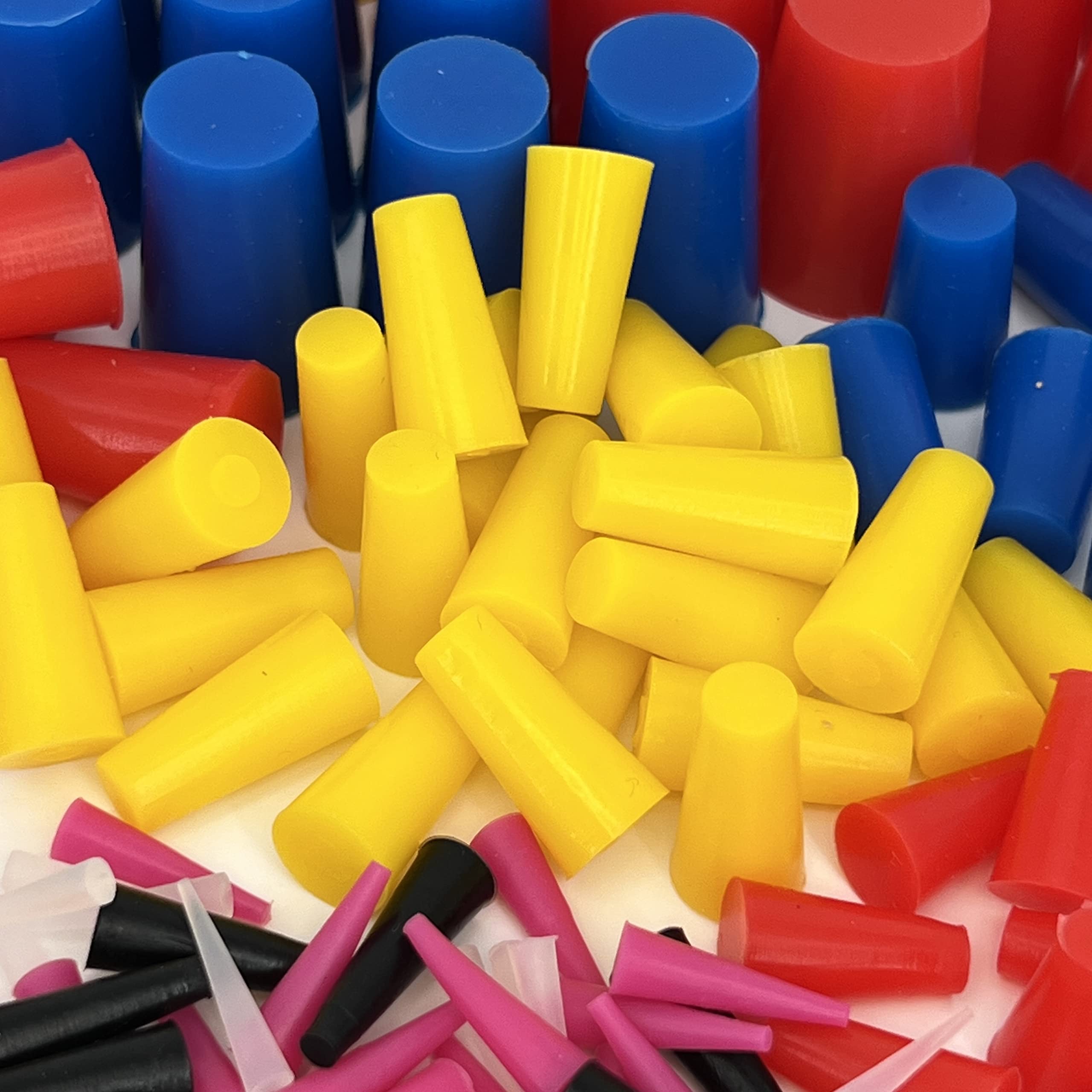 High Temp Masking Supply 1-8 to 3-8 inch plugs for various openings.