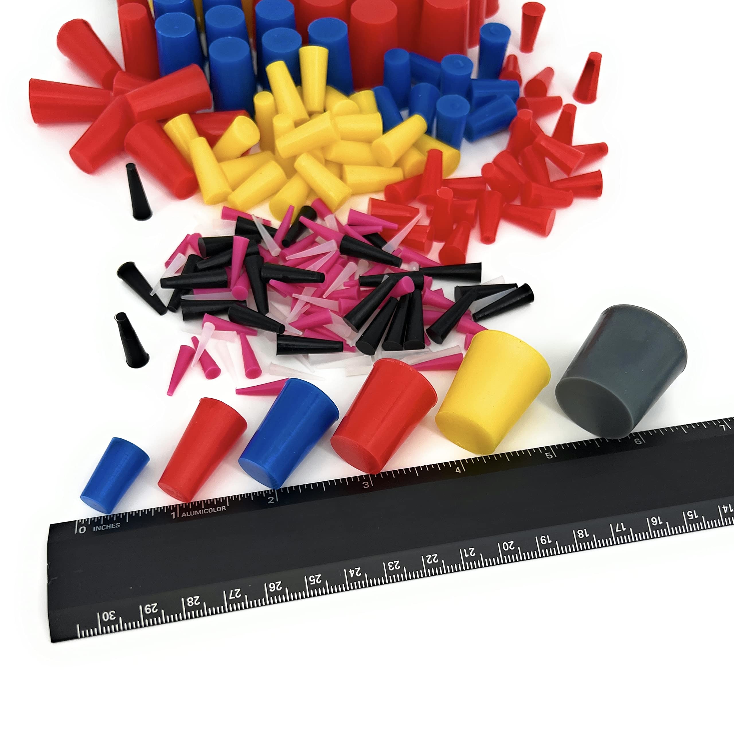 High Temp Masking Supply reusable plugs ready for long-lasting use.