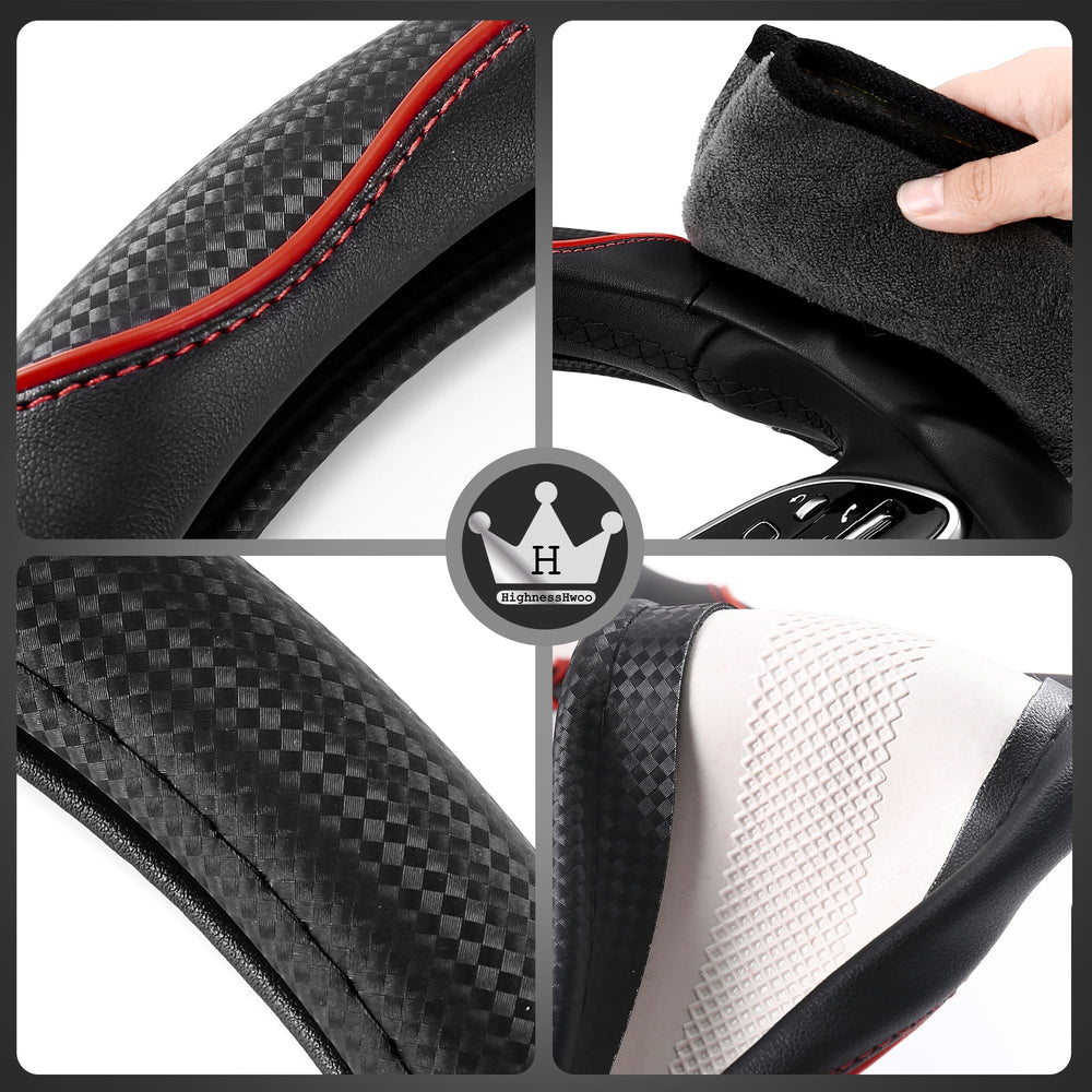 HighnessHwoo all-season protection image emphasizing year-round steering grip.