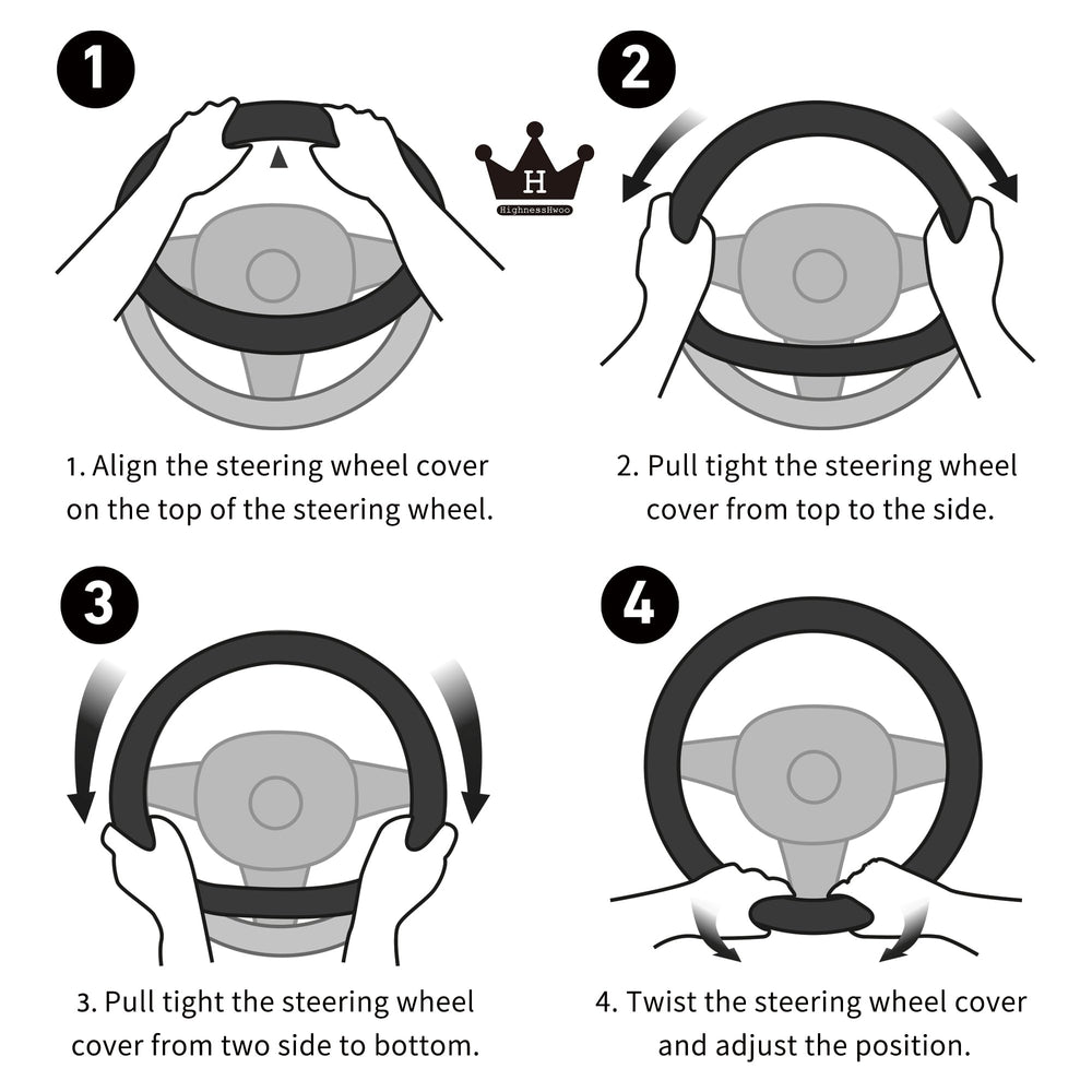 HighnessHwoo car interior accessory enhances grip and comfort on drives
