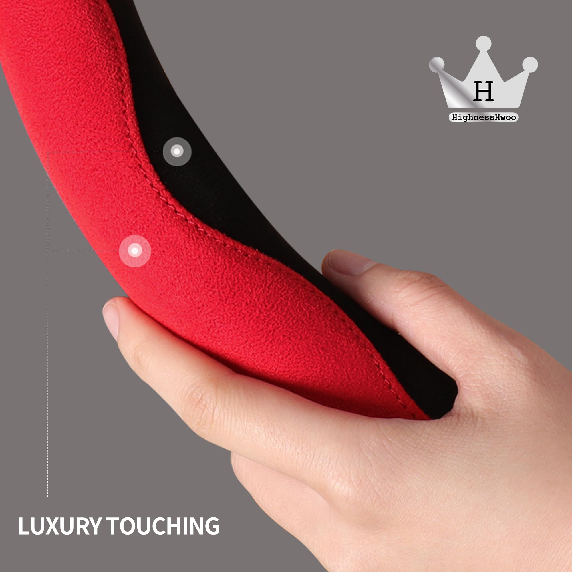 HighnessHwoo universal-fit design suits many car models with easy installation.