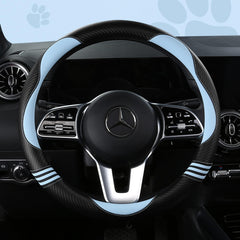 HighnessHwoo steering wheel cover with cat design adds playful style and comfort.