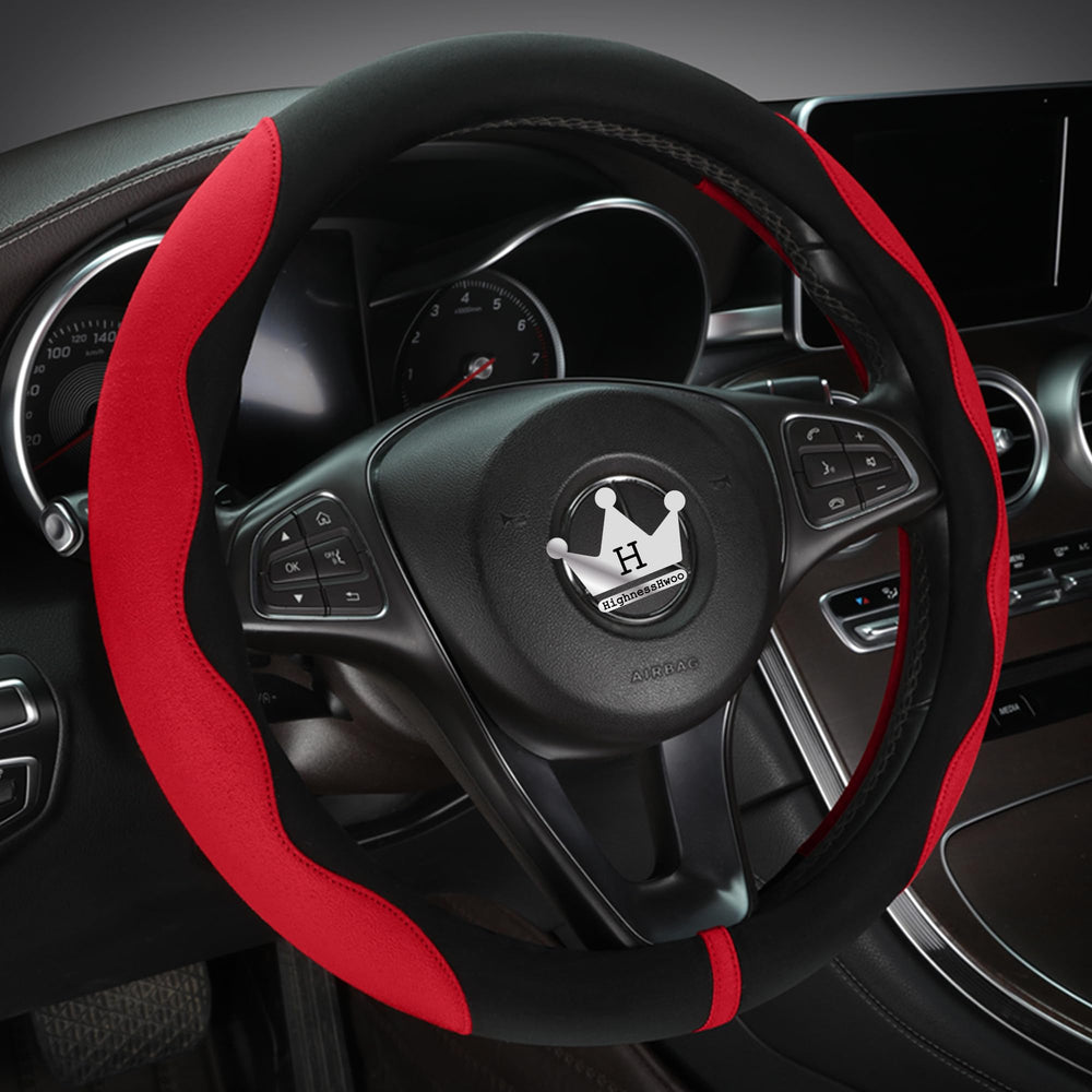 HighnessHwoo suede fabric feels skin-friendly and plush for comfortable daily drives.