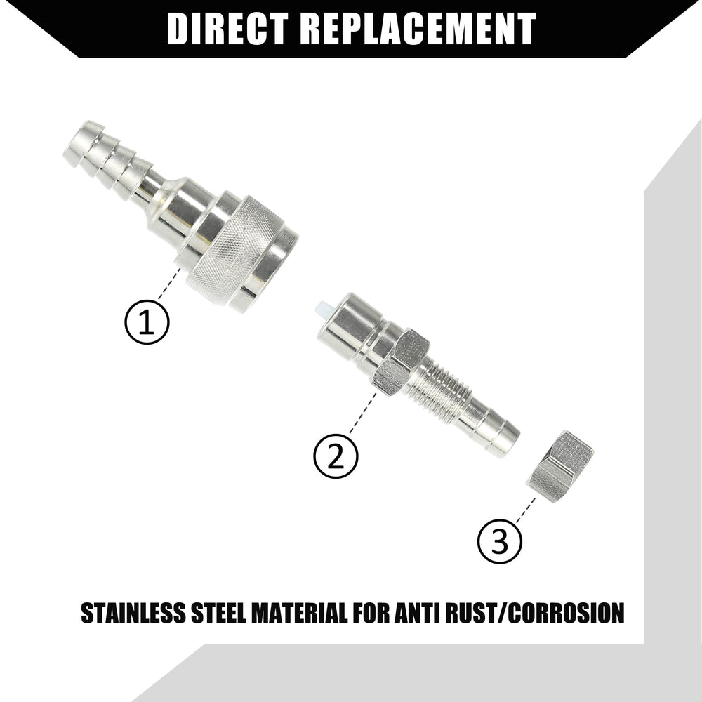 Hihaha 5/16–inch fuel connector for standard hoses