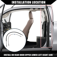 Hihaha latch cable for Ford F-350 extended cab supports quick repair of a sticking latch