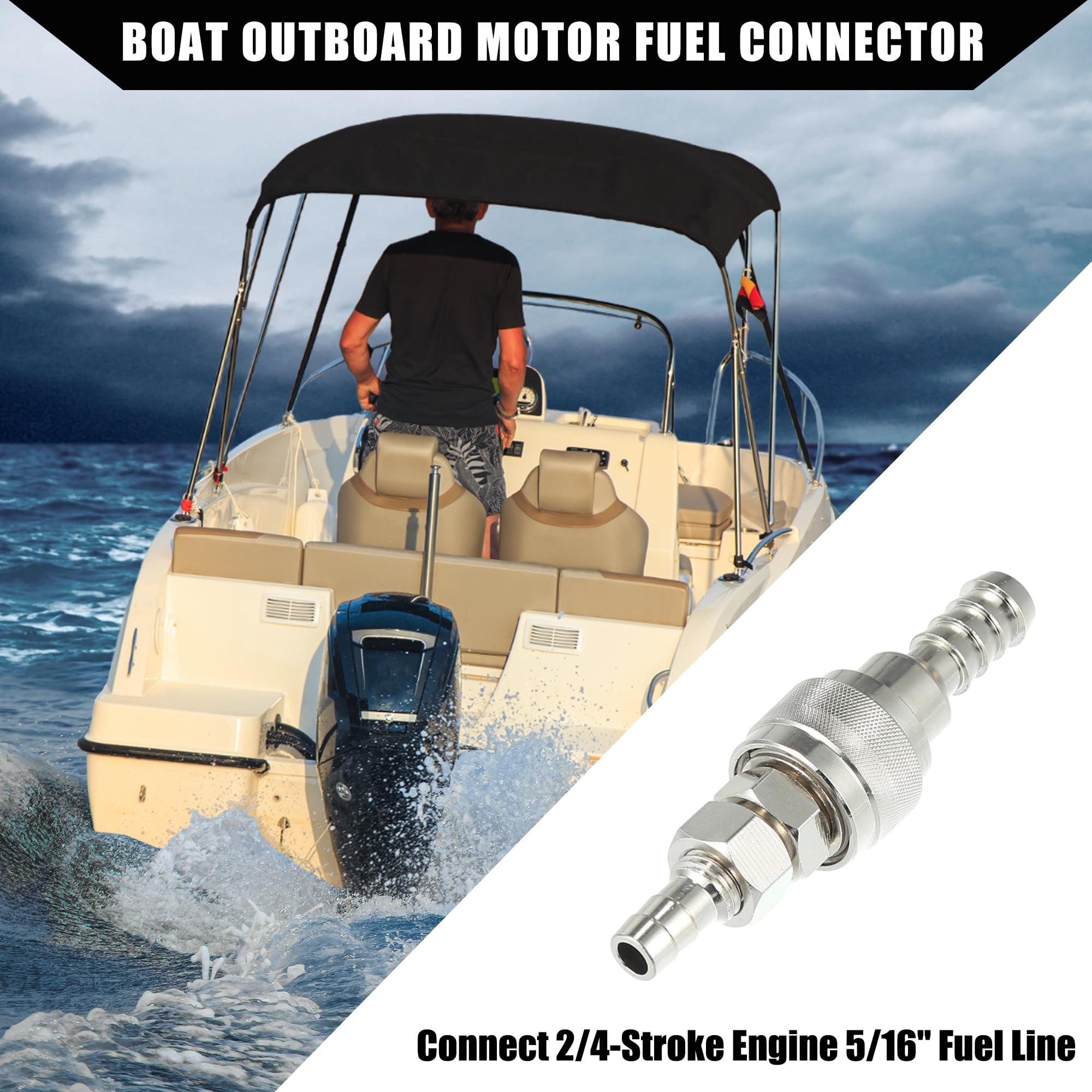 Hihaha locking nut adds security to the fuel connection