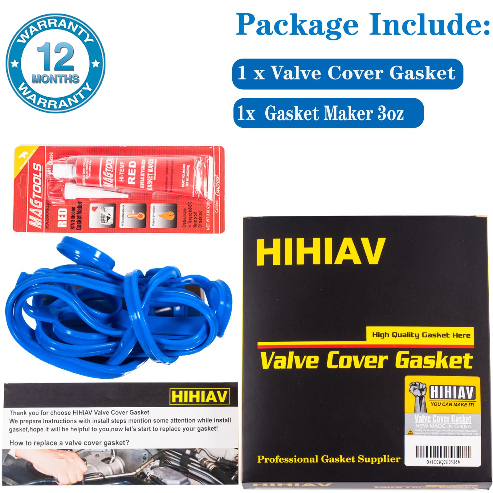 Sealed packaging confirms complete delivery to customers.