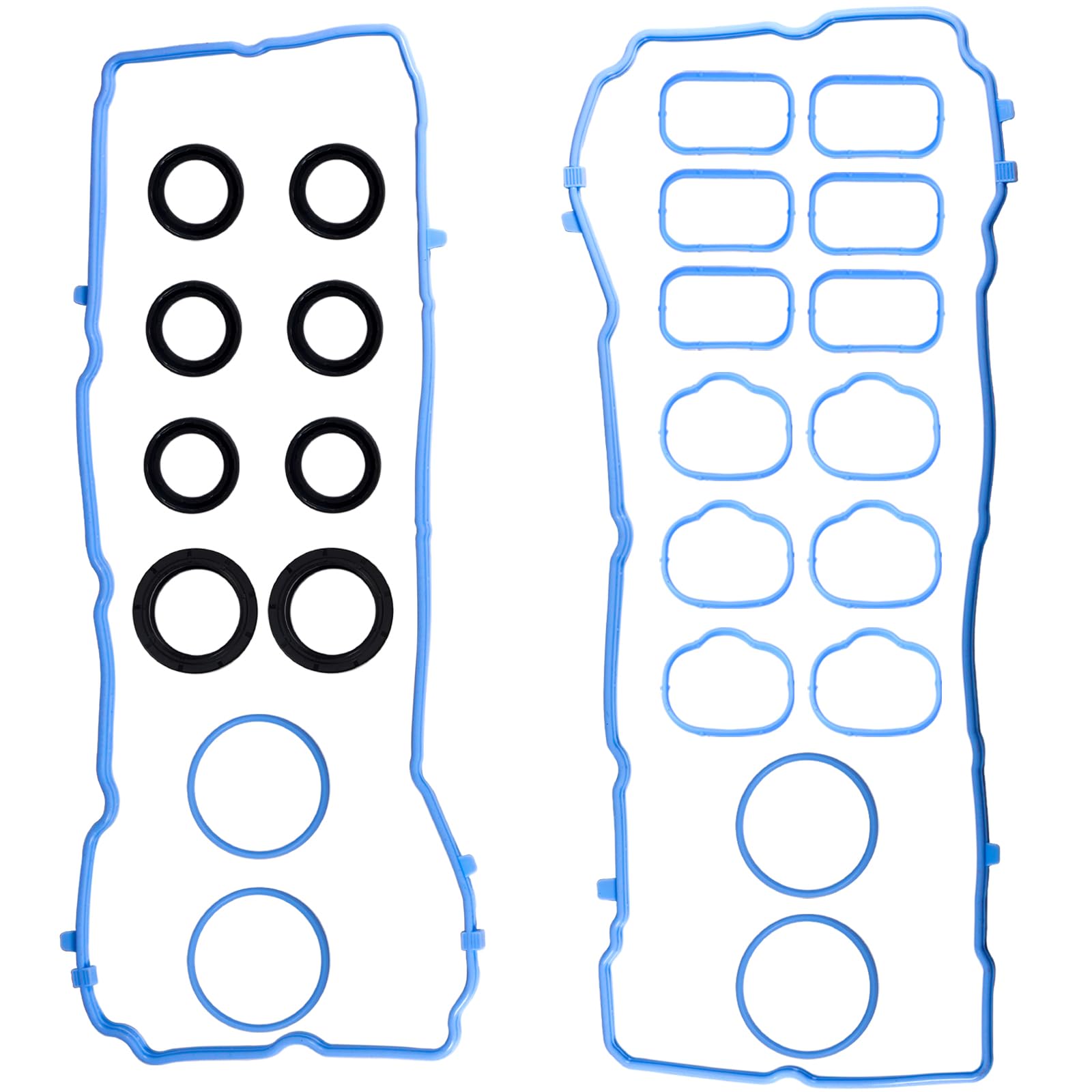 HIHIAV quick-install example shows gasket alignment for easy replacement