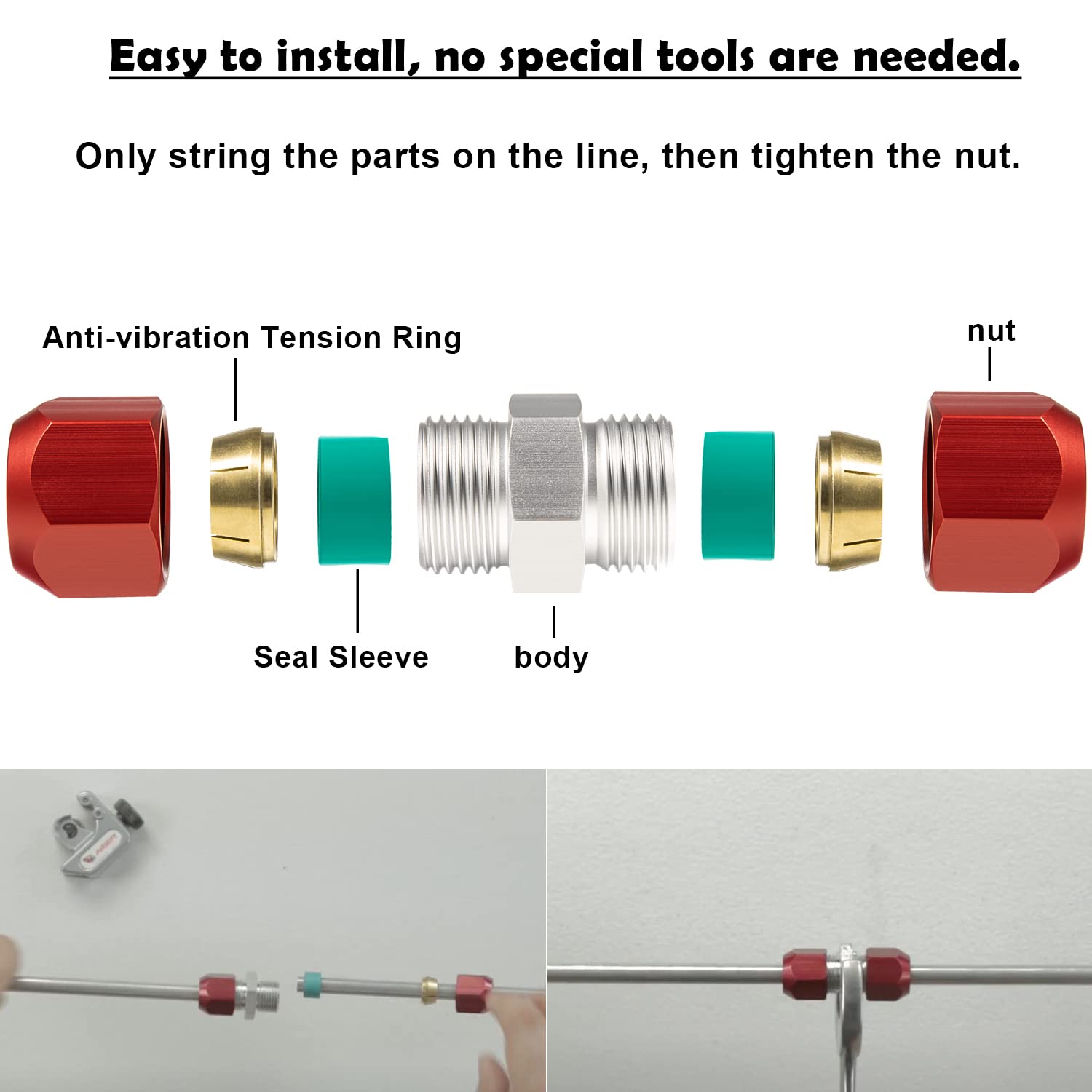 Hihitomorrow anti-corrosion aluminum splice material withstands heat in engine bay.