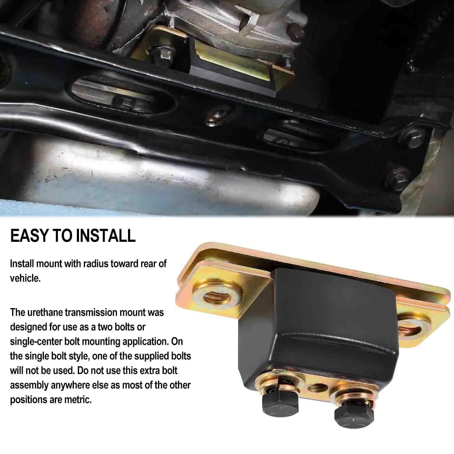 Hihitomorrow hardware kit includes bolts and washers for installation