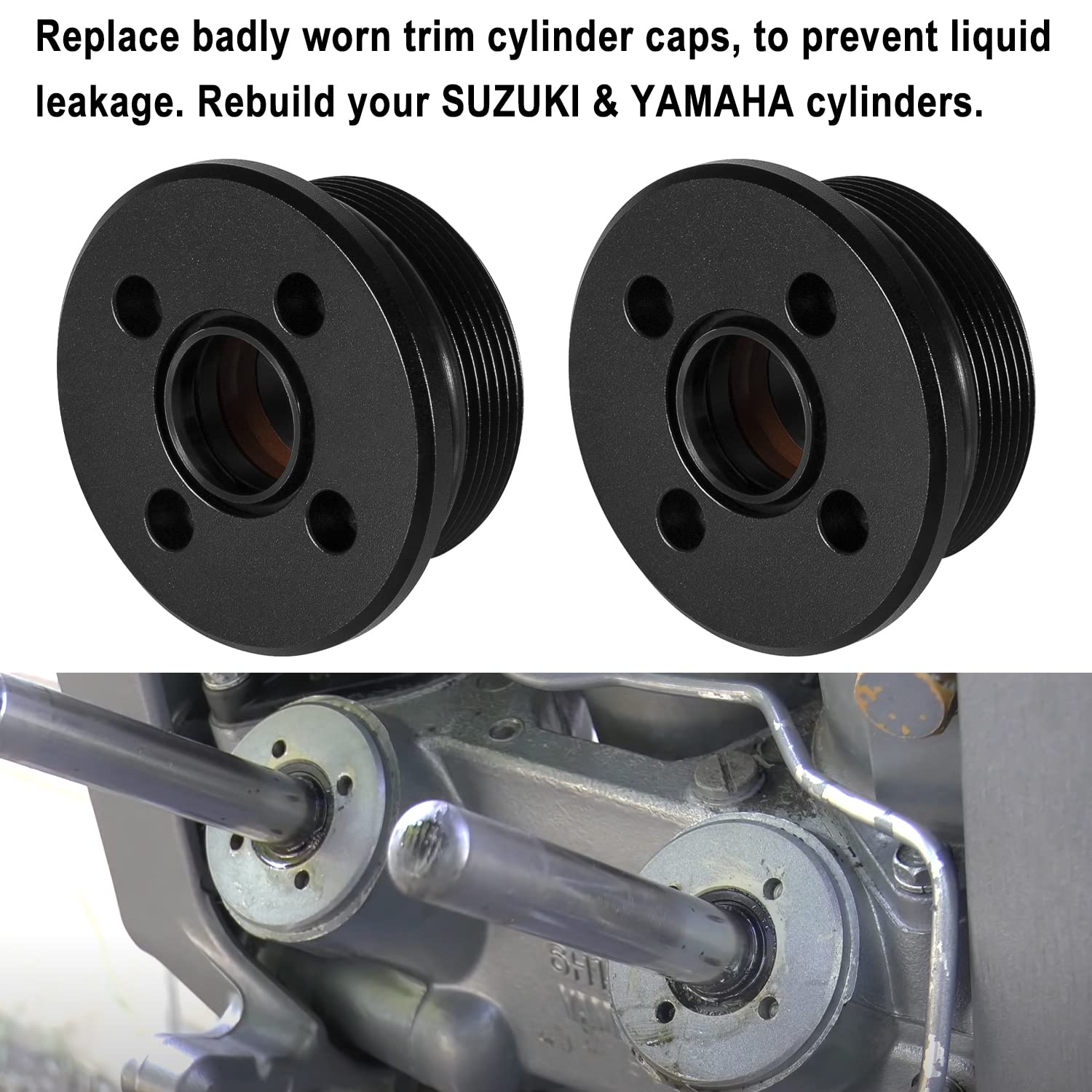 Hihitomorrow trim cap for Yamaha 4-cyl 200hp supports dependable trim function.
