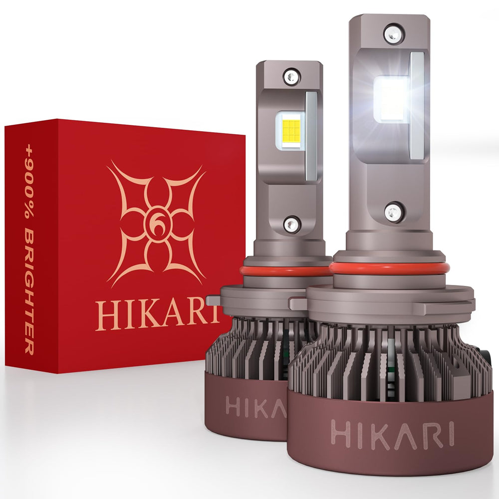 HIKARI WINGS 9005 foglight pack 2 enhances night visibility for safer driving