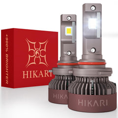 HIKARI WINGS 9005 foglight pack 2 enhances night visibility for safer driving