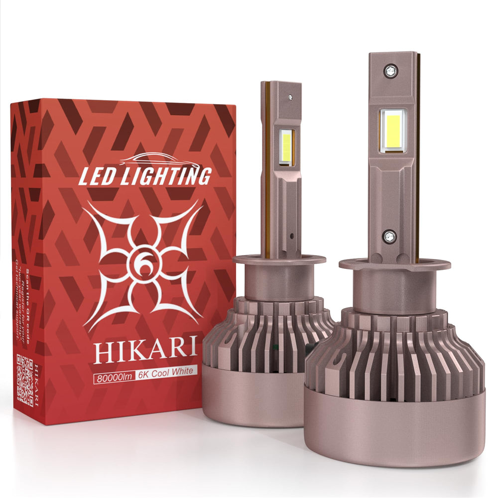 HIKARI WINGS H1 fog light 6000K beam improves long-range visibility