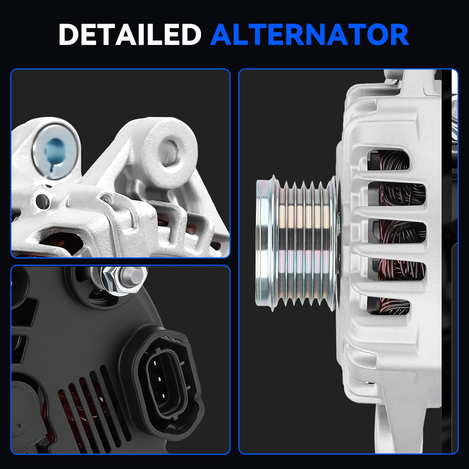 Hikevent alternator boosts reliability with robust wiring.