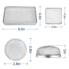 Hillhub flying insect screen blocks bugs while maintaining ventilation.