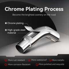 HILMITILE 135-degree elbow provides a clean pipe transition