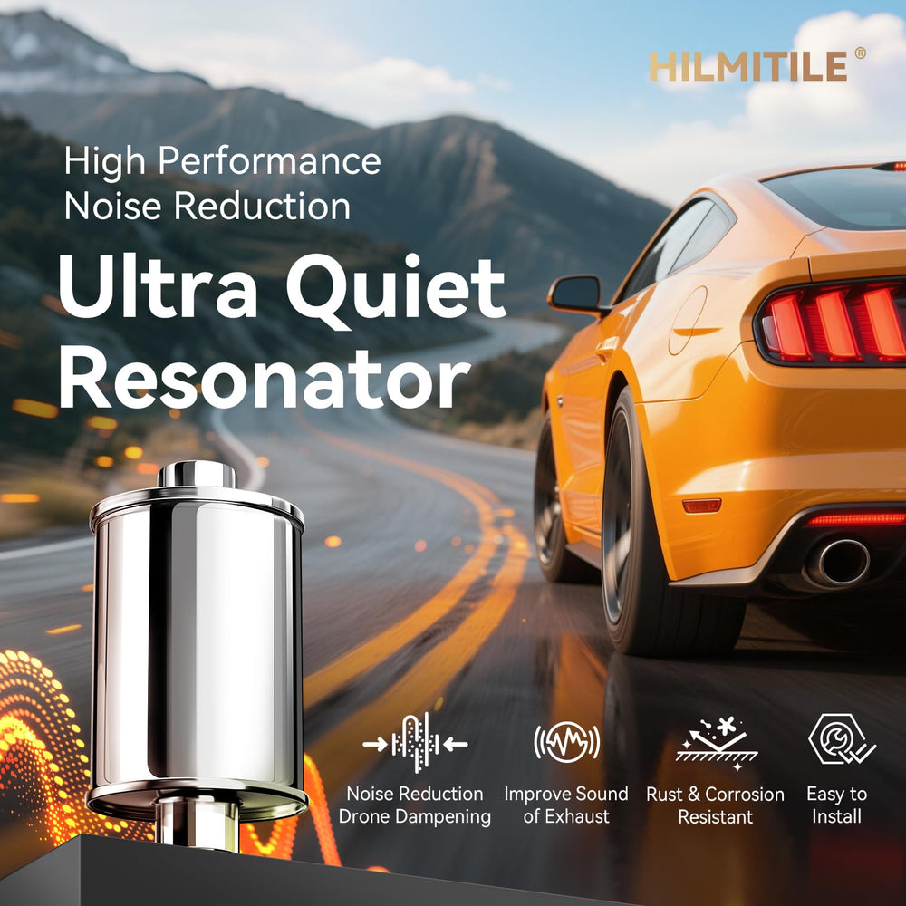 Hilmitile resonator demonstrating ultra-quiet damping for daily driving.