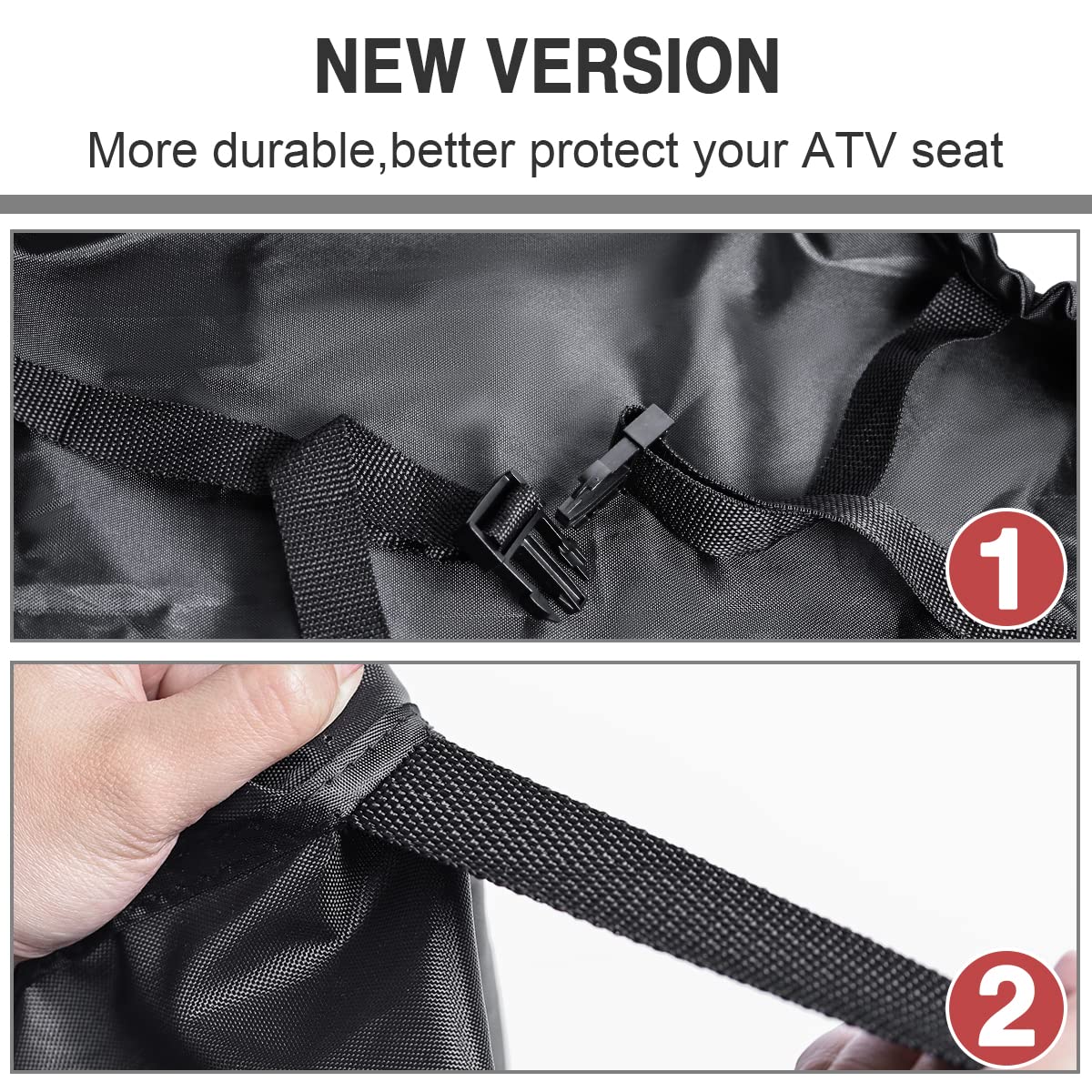 Himal Outdoors windproof buckles and drawstrings securing the cover in place