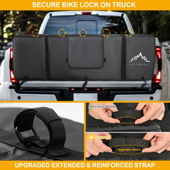 Himal Outdoors Tailgate Pad foam pads cushion bikes and truck paint
