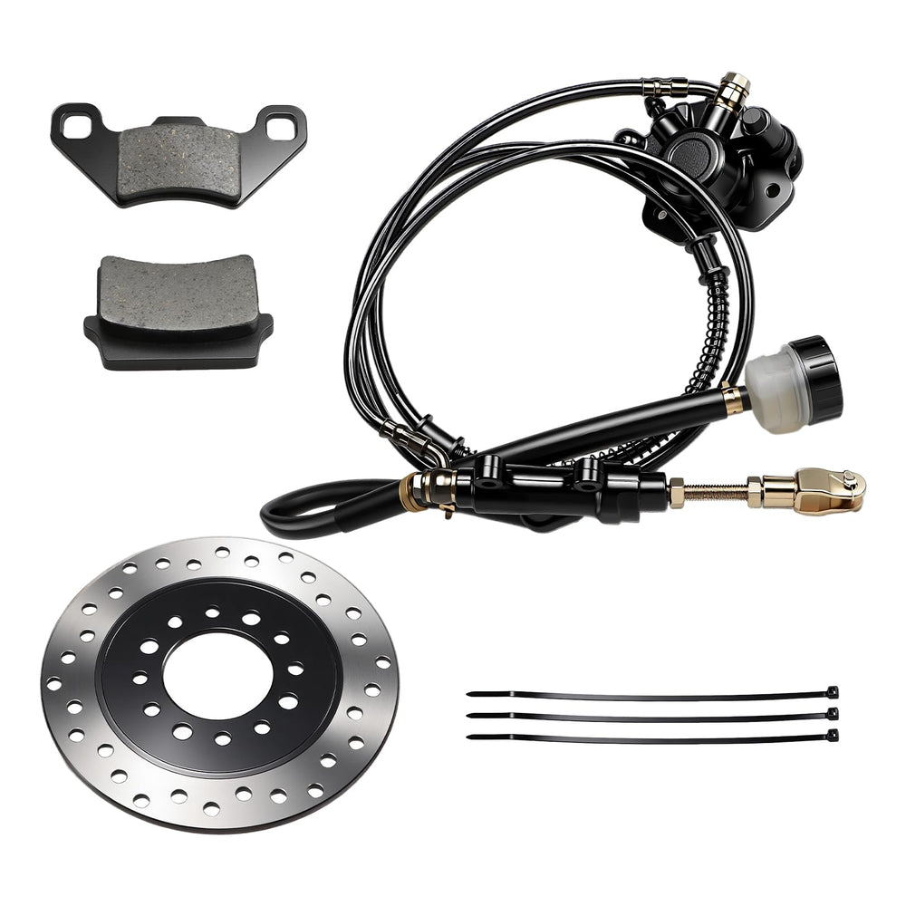 HIMARKLIF complete brake kit including caliper, rotor, and pads