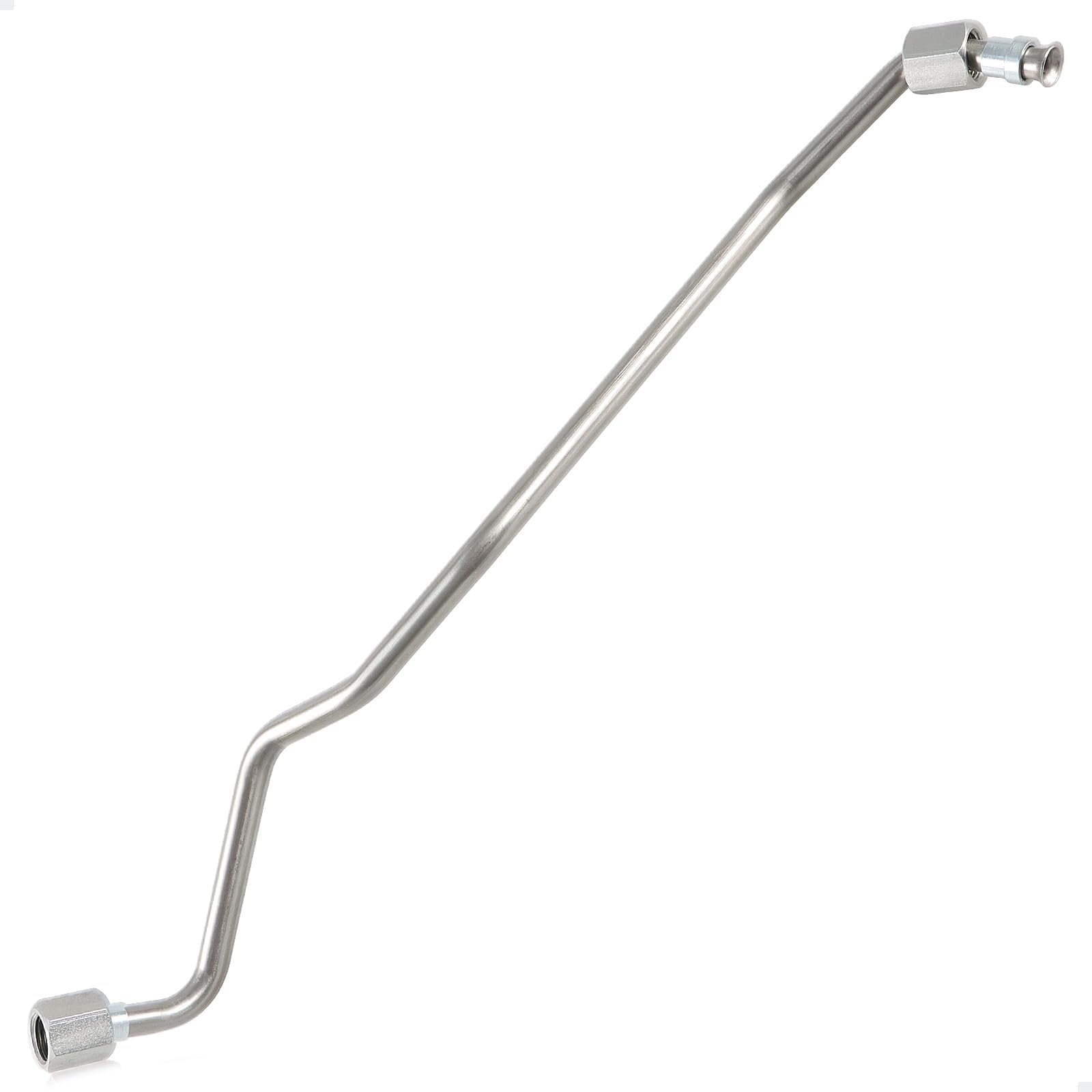 HIMARKLIF exhaust back-pressure sensor tube close-up with durable stainless steel construction.