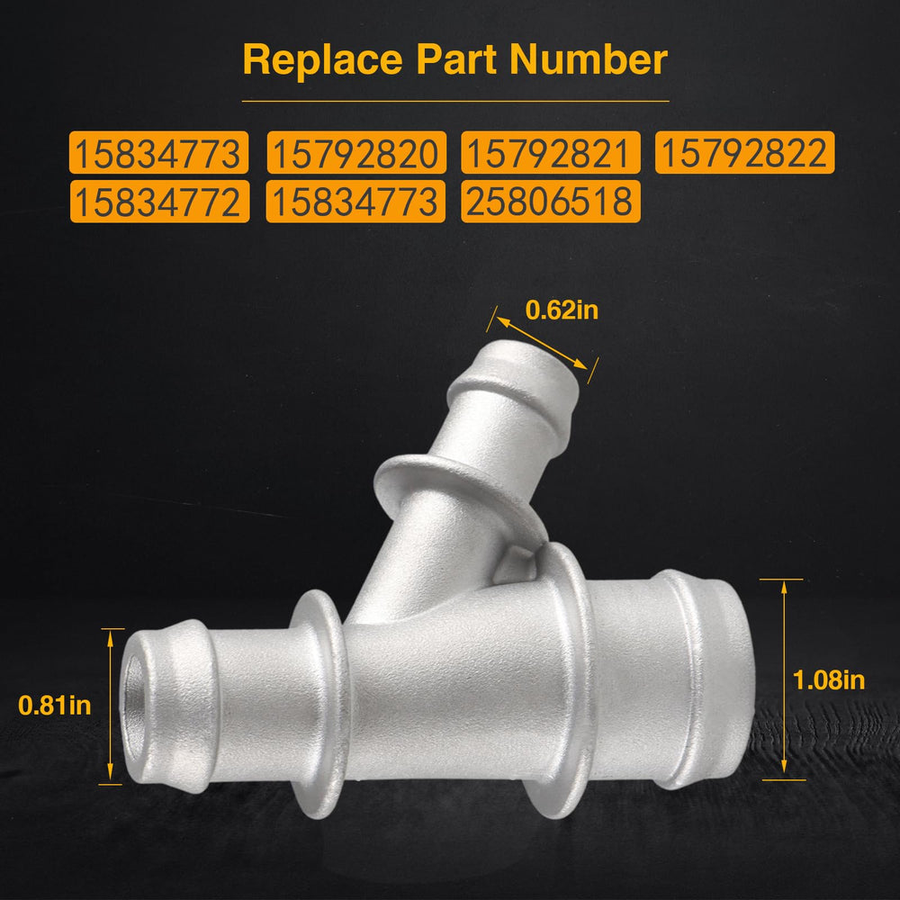 HIMARKLIF GMC Sierra Y-pipe connector designed for easy GM model compatibility