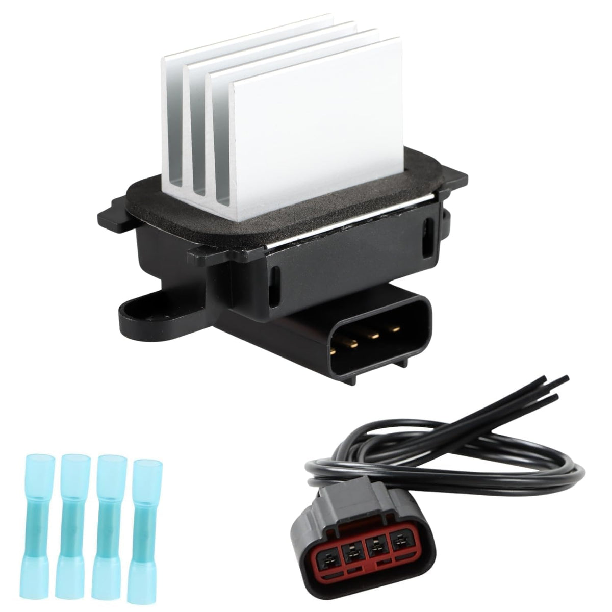 HIMARKLIF blower resistor close-up shows durable construction for reliable climate control