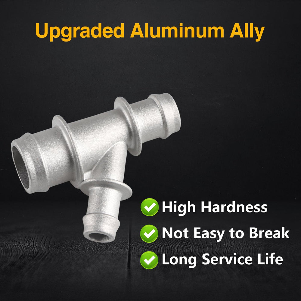 HIMARKLIF lower radiator surge tank hose with 304 stainless clamps provides secure sealing