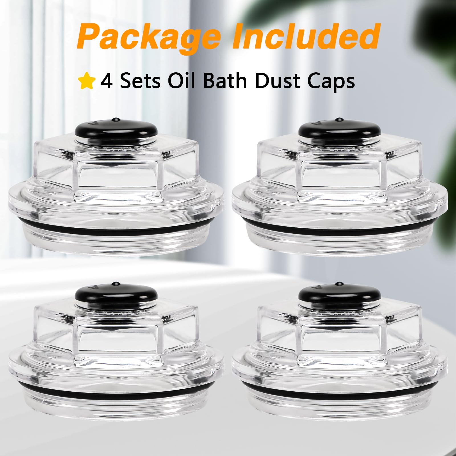 HIMARKLIF O rings and rubber plugs included for sealing