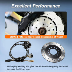HIMARKLIF slotted rotor for fast water and dirt shedding