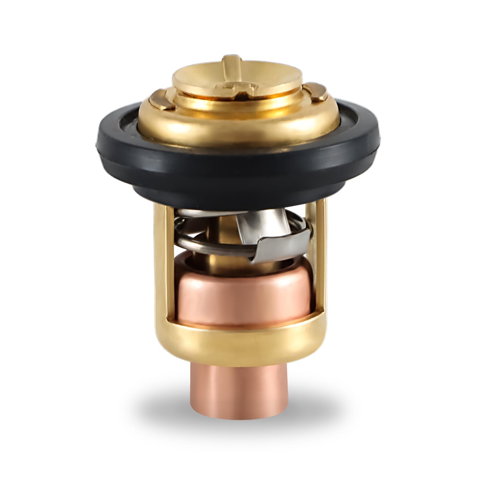 HIMARKLIF thermostat close-up highlighting stainless steel build for Honda outboards