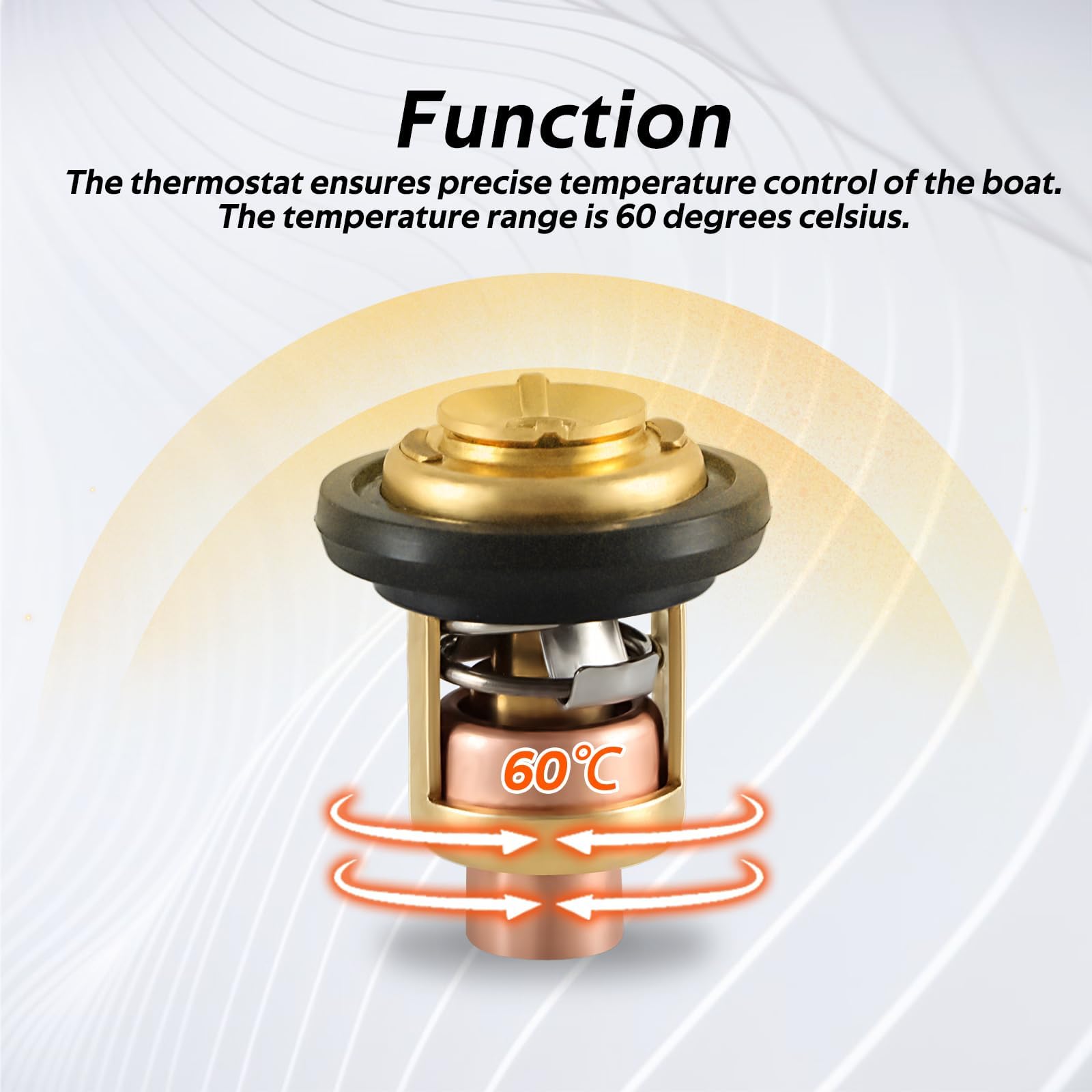 HIMARKLIF thermostat built with high-conductivity copper and robust steel