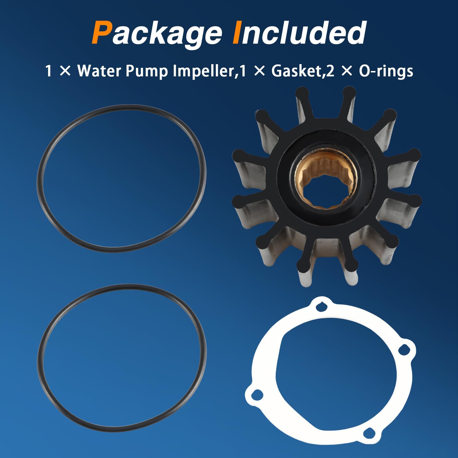 HIMARKLIF O-rings ensure leak-free assembly after installation.