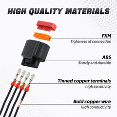 HIMARKLIF wire harness with copper-core sockets for durable, high-sensitivity electrical connections