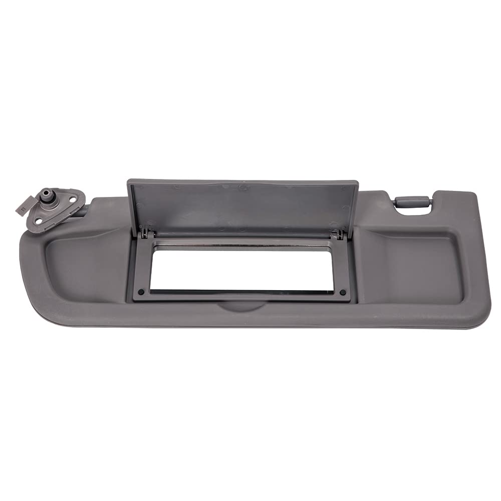 HIMIKI driver-side sun visor installed on Civic, side view and fit.