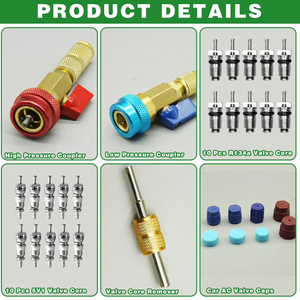 HINGTAI valve core remover with anti-slip grip for control