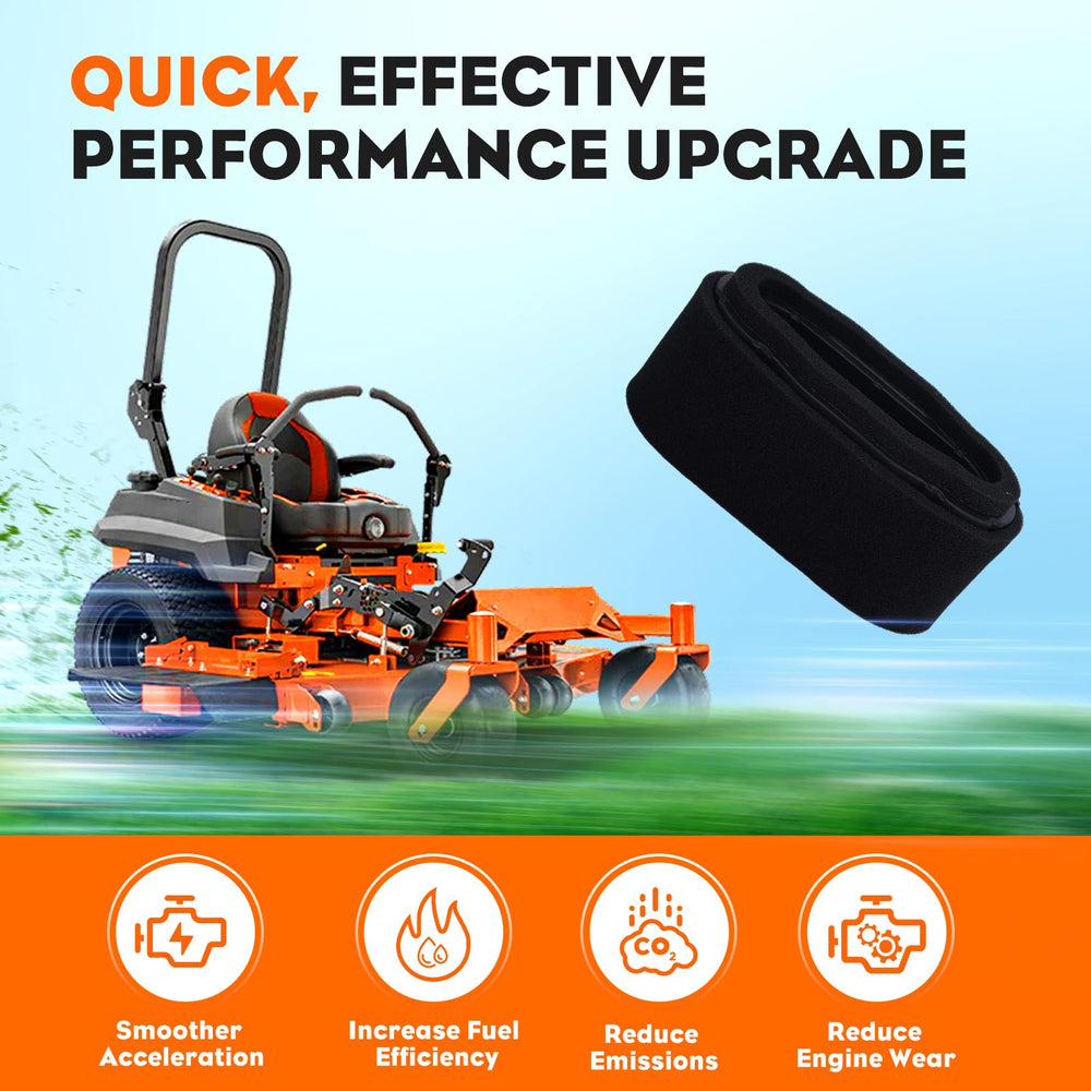Hipa 11013-7027 air filter in use on a mower engine