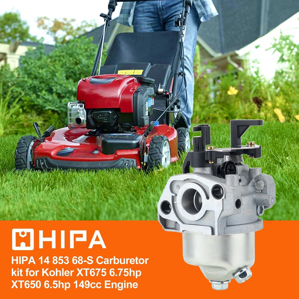 Hipa 14-853-90-S carburetor kit with vacuum choke compatibility for Kohler engines.