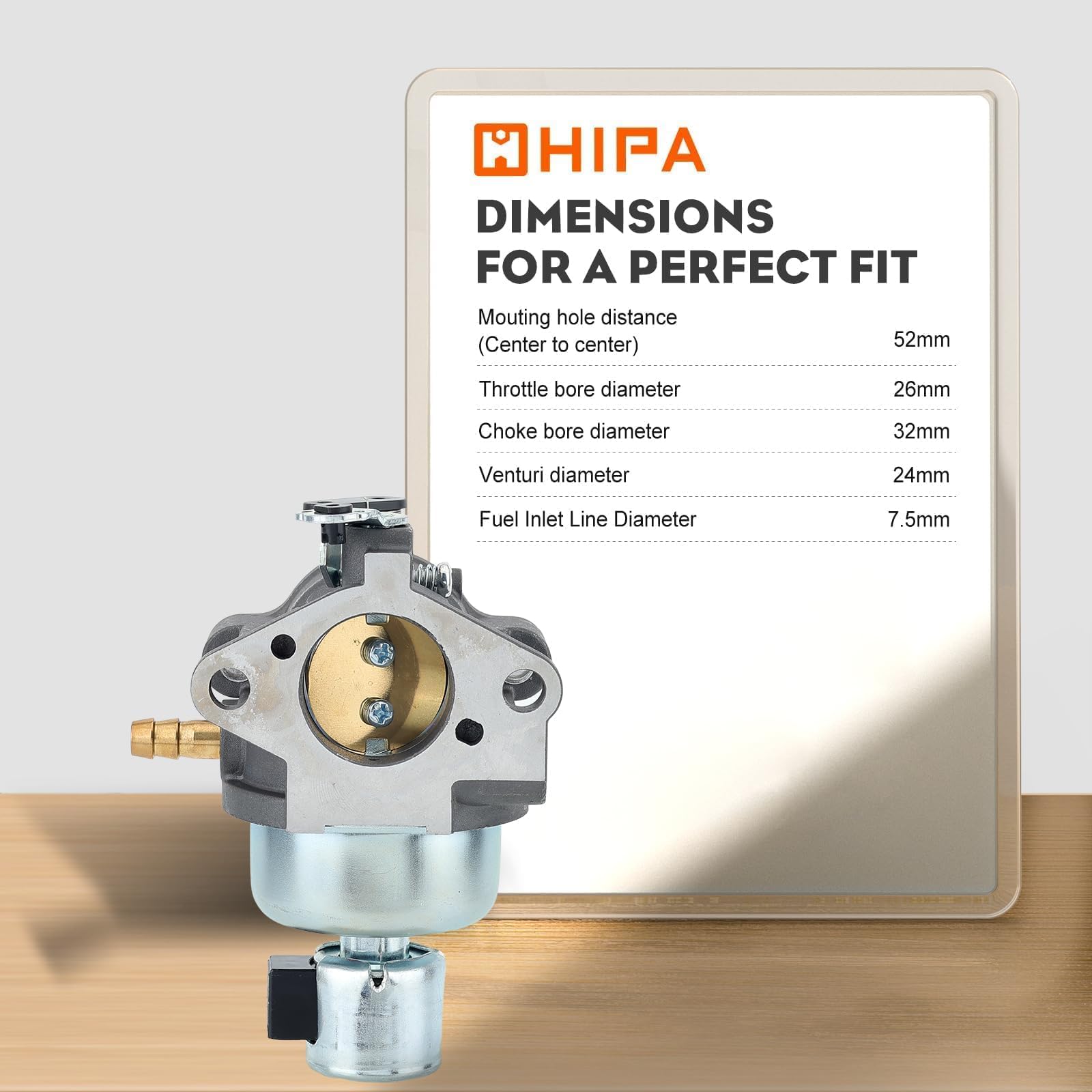 Hipa 20 853 33-S gaskets included to ensure a solid seal