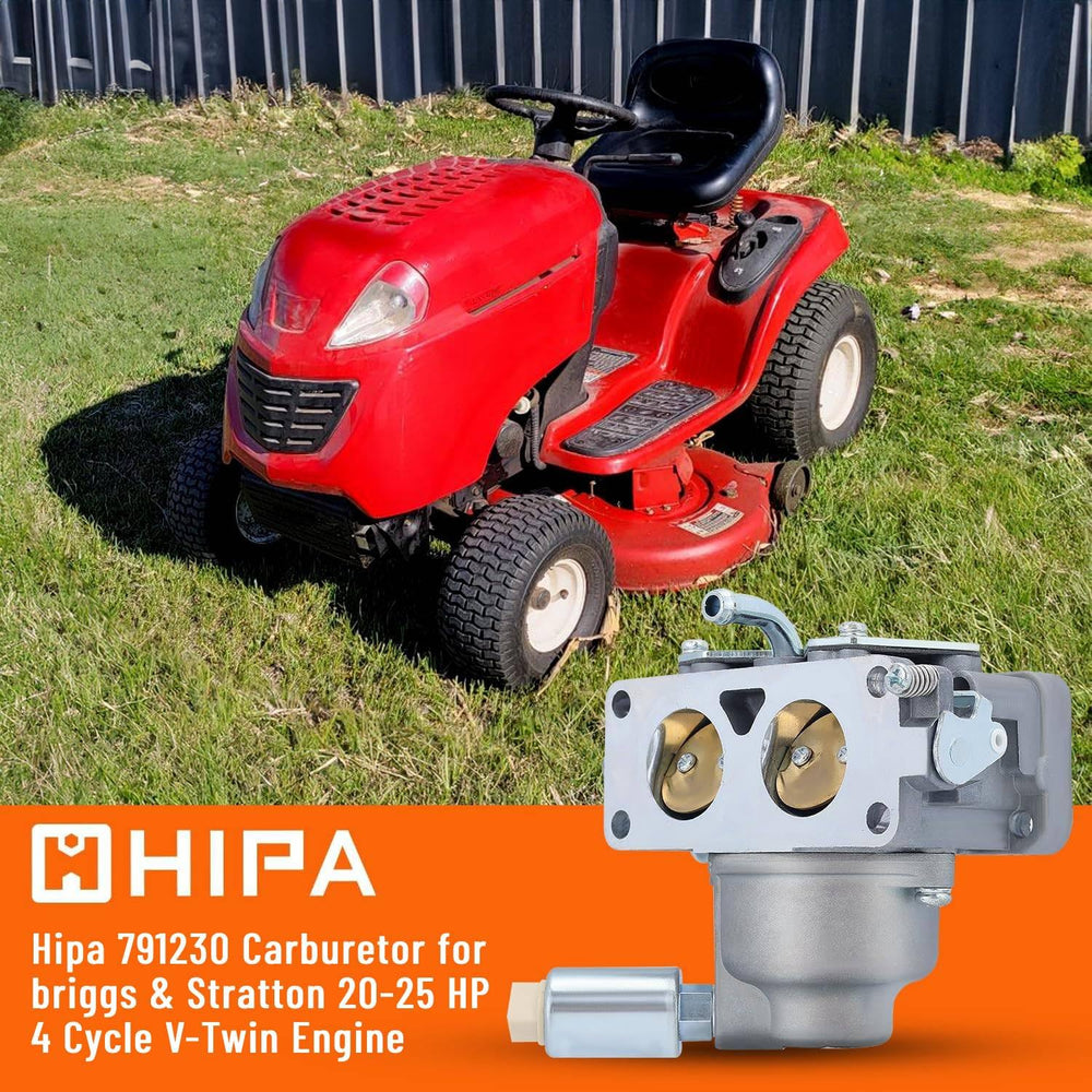 Hipa 407777 carburetor model range showing fitment across Briggs & Stratton models.