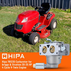 Hipa 407777 carburetor model range showing fitment across Briggs & Stratton models.