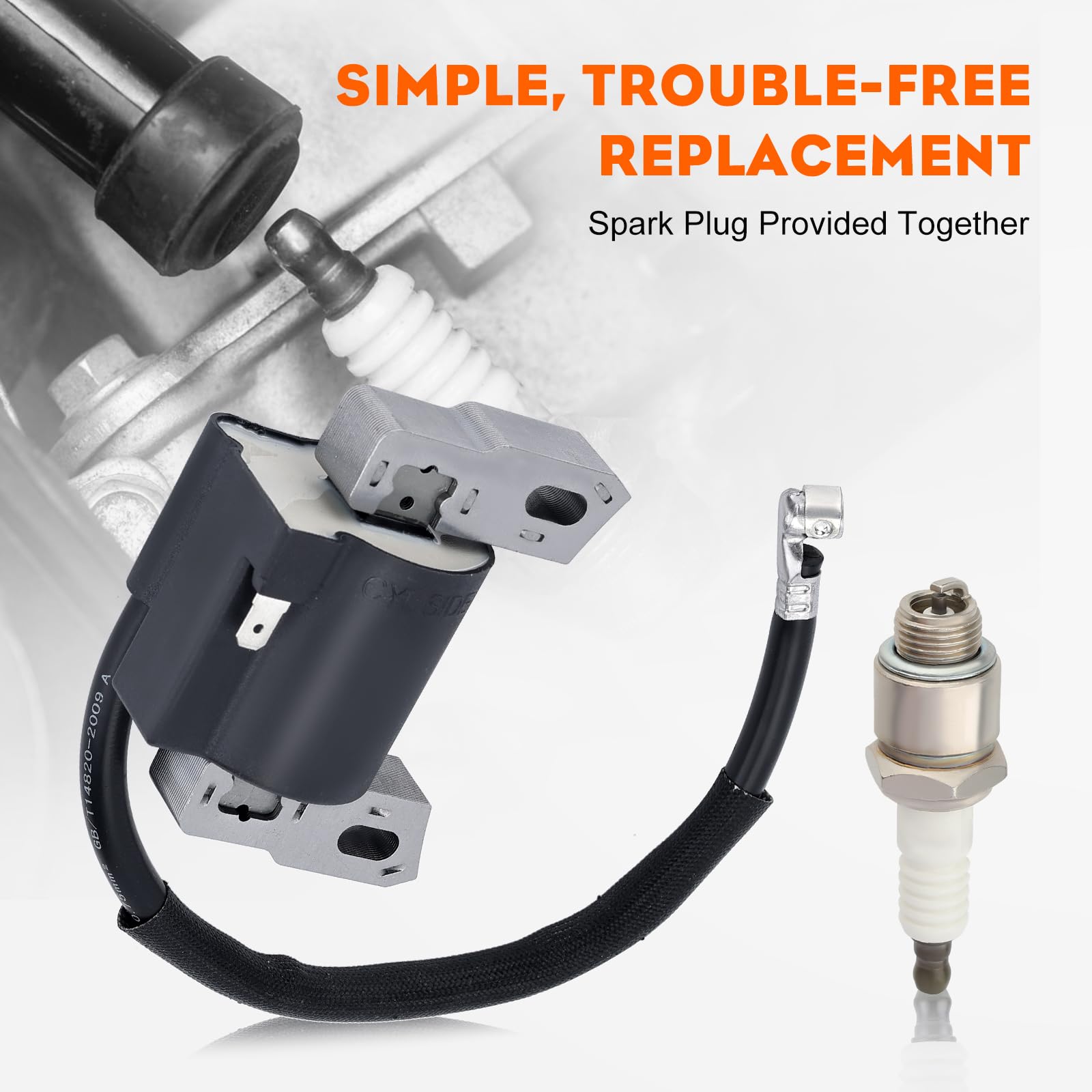 Hipa 590454 ignition coil compatibility list; supports multiple Briggs & Stratton models.