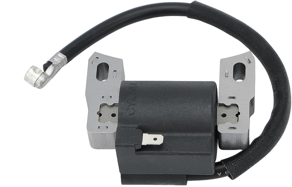 Hipa 590454 ignition coil front view; reliable ignition for Briggs & Stratton engines.
